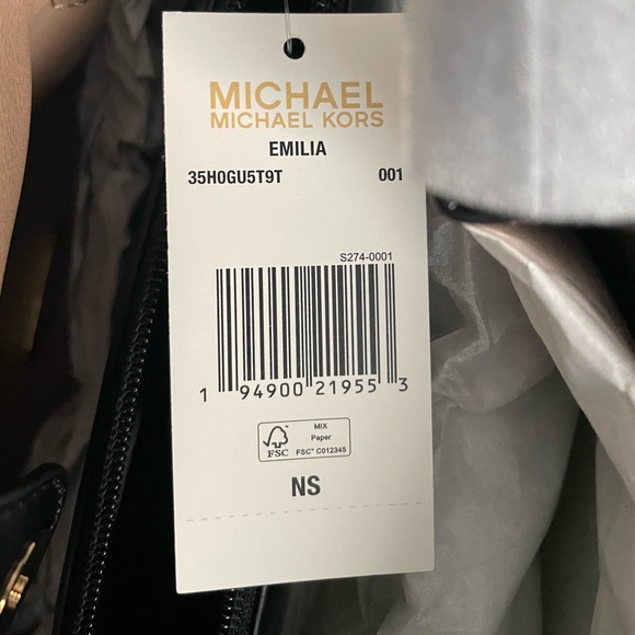 Coach Emilia Large Pebbled Leather Tote Bag - Picture 10 of 10